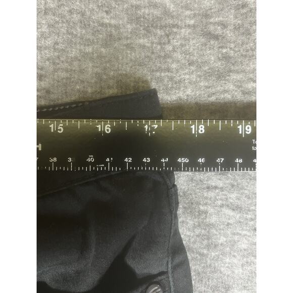 Fried Denim Jeans Mens Size 34x30 Slim Stretch Fit Distressed Ripped Black‎ - Picture 4 of 8